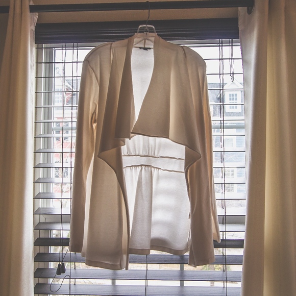 Lilla P Long Sleeved  French Terry Open Jacket - Picture 3 of 4